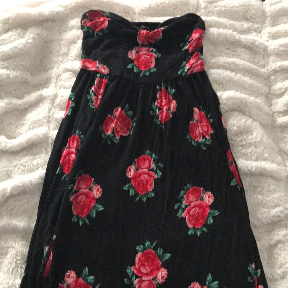 Floor length maxi dress